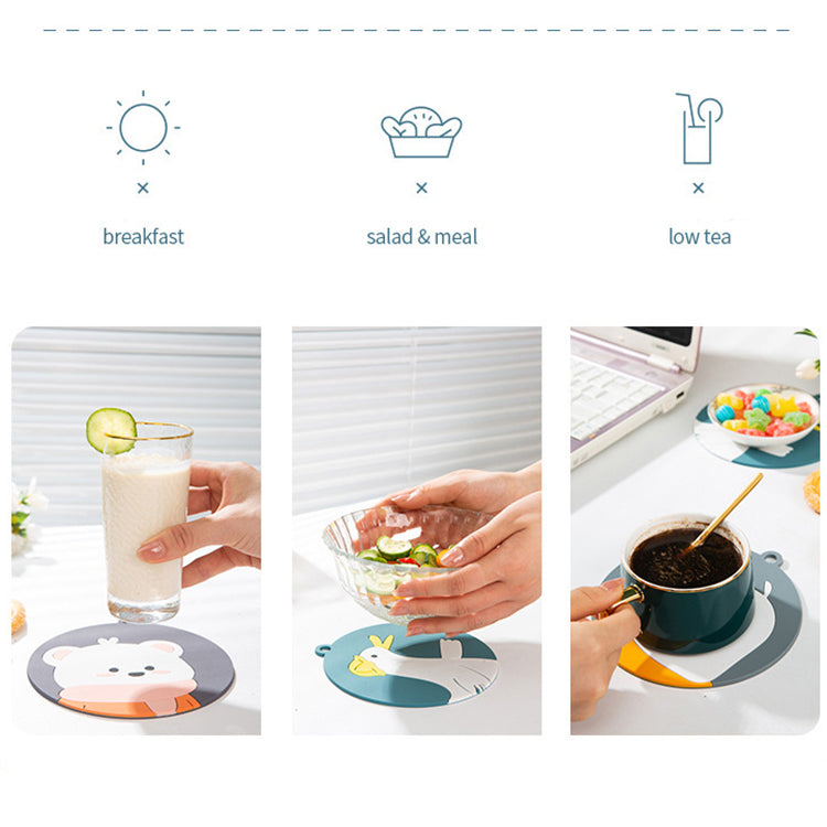 Silicone Pan Trivet Mat | Animal Set - iKids