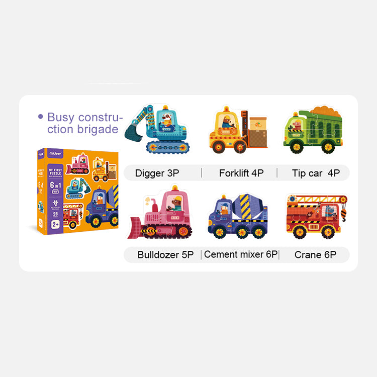 My First Construction Puzzle MD3176 - iKids