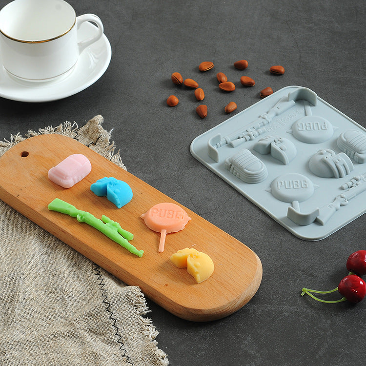 Baby Food Silicone Mold 8 PUBG - iKids