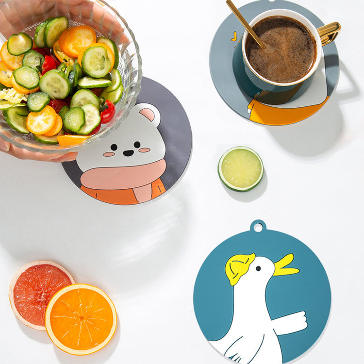 Silicone Pan Trivet Mat | Animal Set - iKids