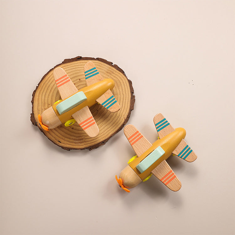 Wooden Glider Airplane - iKids