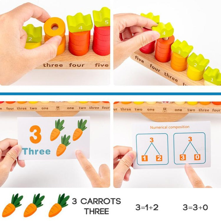 Rabbit Balance Math Building Blocks - iKids