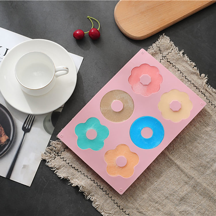 Silicone Mould 6 Donut - iKids