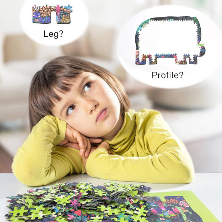 Mideer Animal Shaped Puzzle – Elephant Dream - iKids