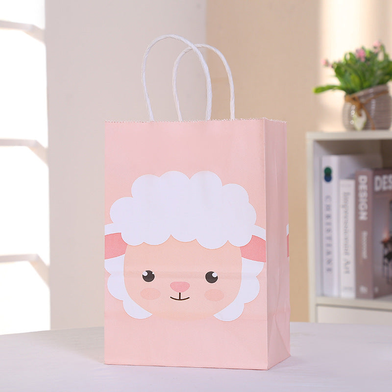Kraft Paper Party Bag | Farm | 12 Pcs