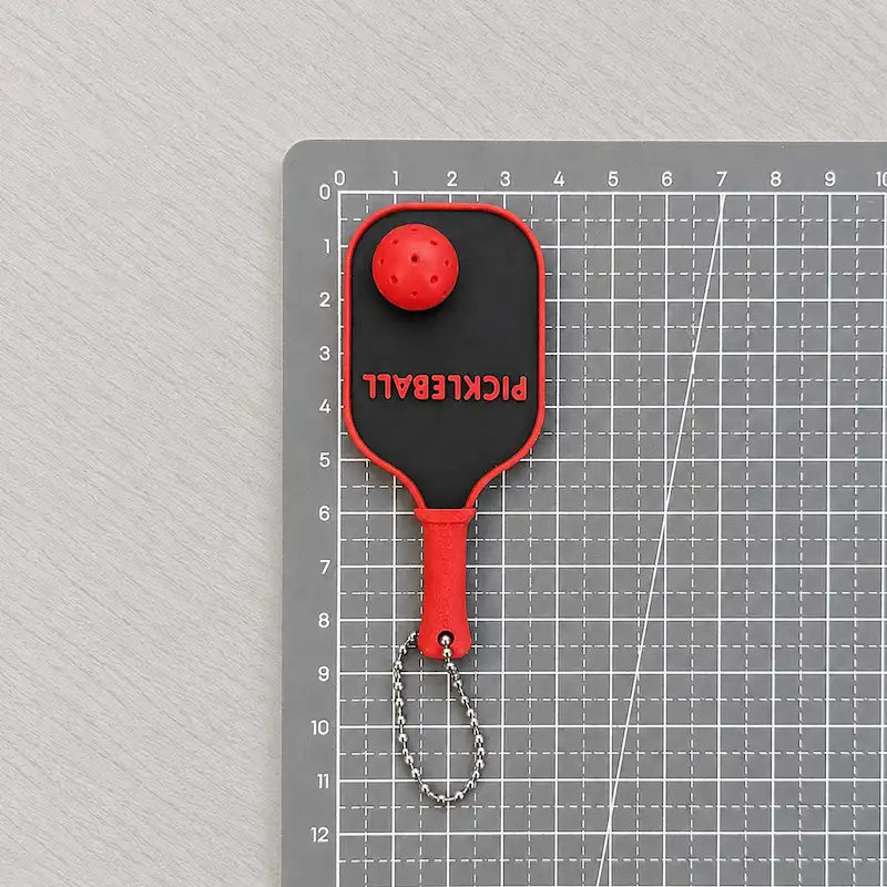 Personalised Mini Pickleball Paddle Keychain from iKids Studio