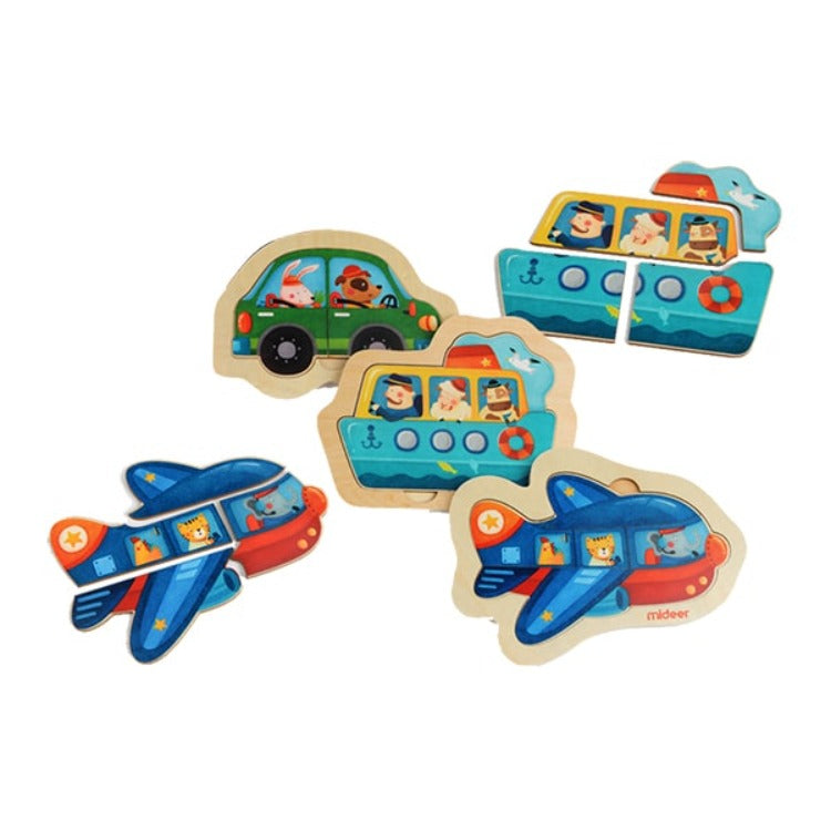 Mideer Discovery Puzzle Set 3 in 1 - iKids