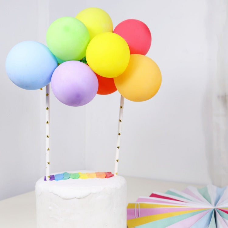 Cloud Balloon Cake Topper | Colourful - iKids