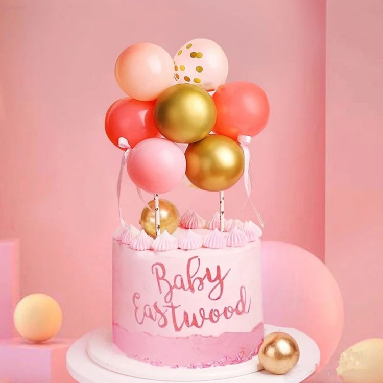 Cloud Balloon Cake Topper | Pink - iKids