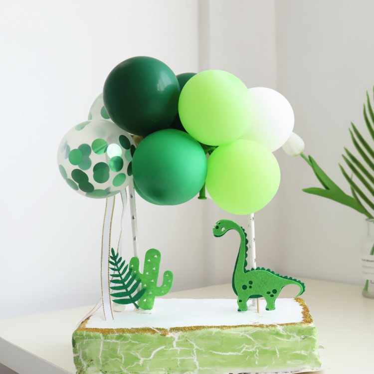 Cloud Balloon Cake Topper | Green - iKids