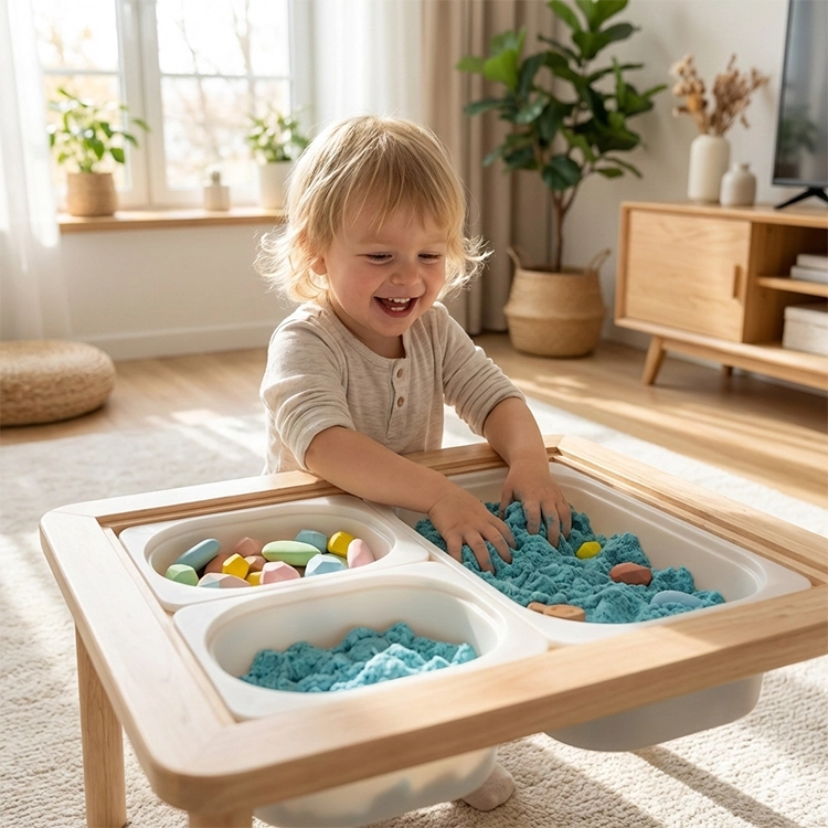 Multi-Functional 4-in-1 Kids Activity and Sensory Table at iKids.co.za