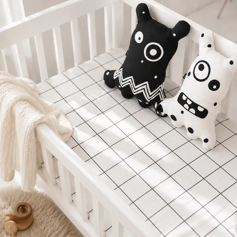 Black Big-Eyed Monster Cushion from iKids