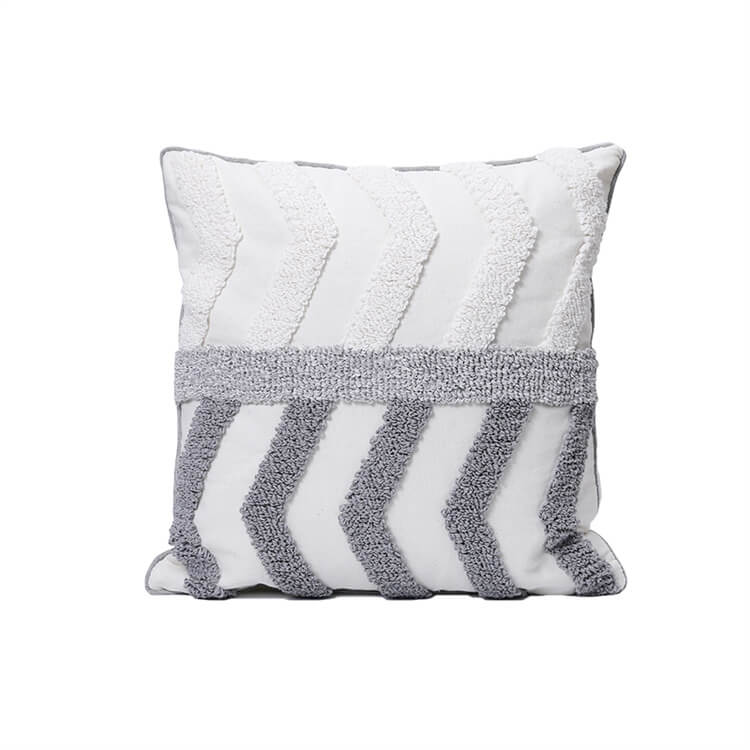 Geometric Woven Tufted Scatter Cushion | Arrow - iKids