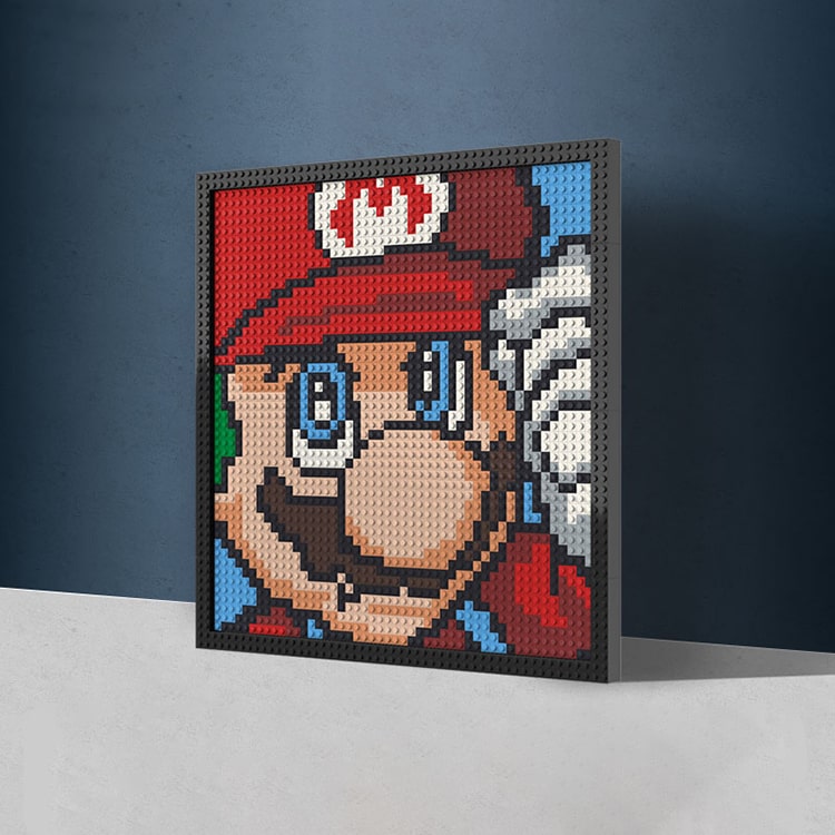 Pixel Art Building Blocks | Mario - iKids