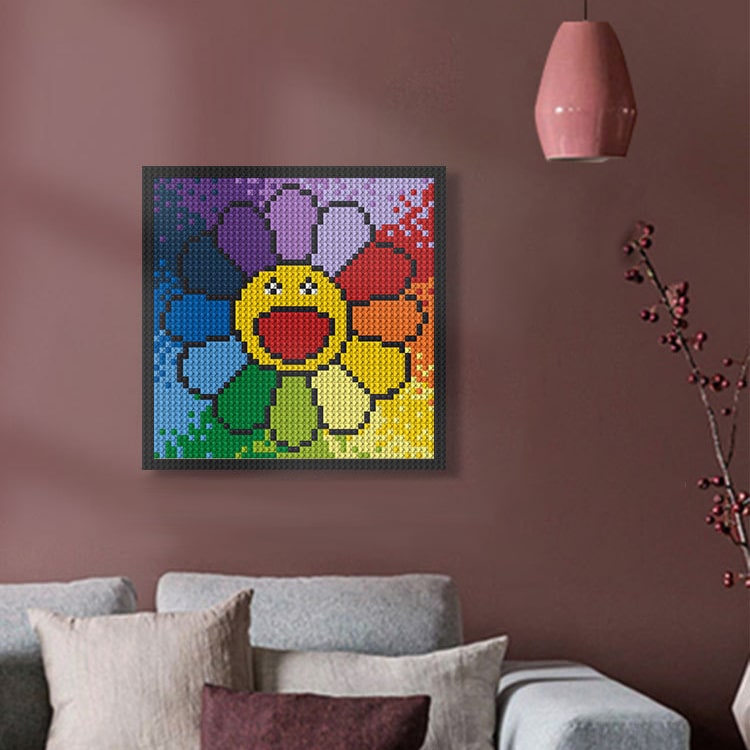 Pixel Art Building Blocks | Sunflower - iKids