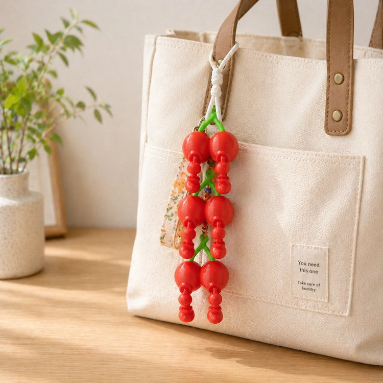 3D Printed Articulated Fruit Fidget Cherry from iKids Studio