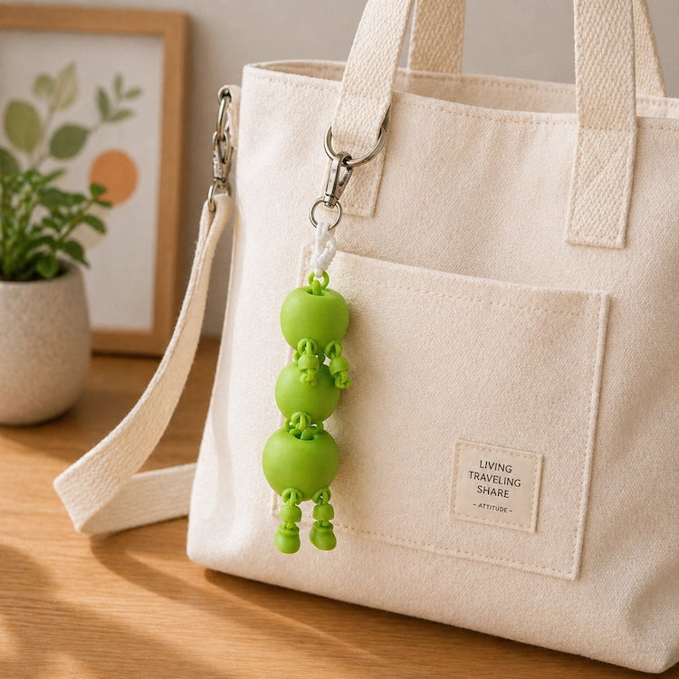 3D Printed Articulated Fruit Fidget Green Apple from iKids Studio