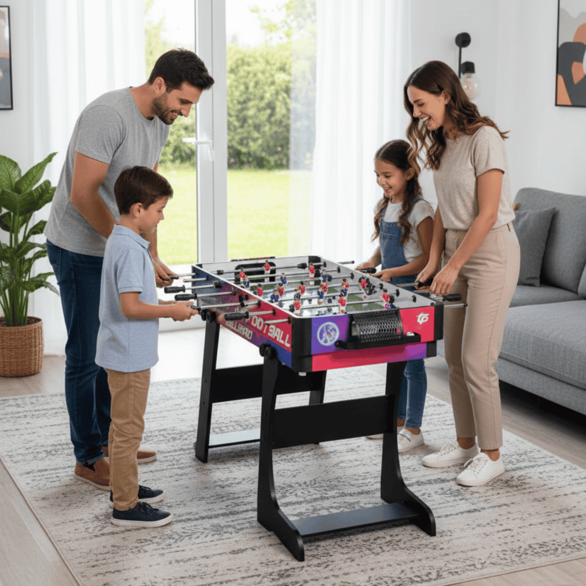 ヴィンテージgame table 4-in-1 Folding Multi-Game Table | iKids