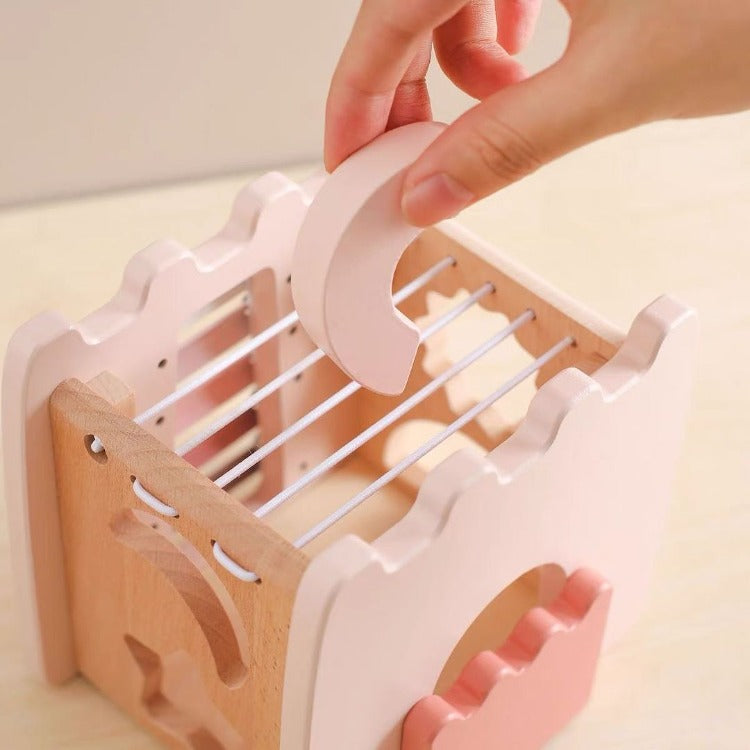 5 in 1 Wooden Castle Cognitive Box - iKids