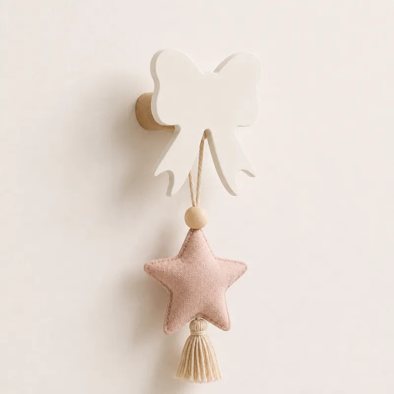 White Bowknot Wall Hook from iKids.co.za