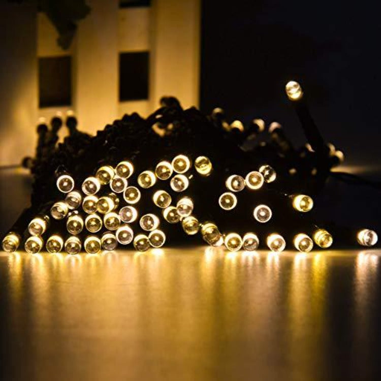 22m Garden Outdoor Solar String Lights | Warm - iKids