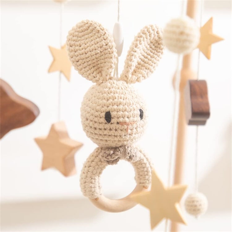 Animal Baby Crib Mobile | Rabbit - iKids