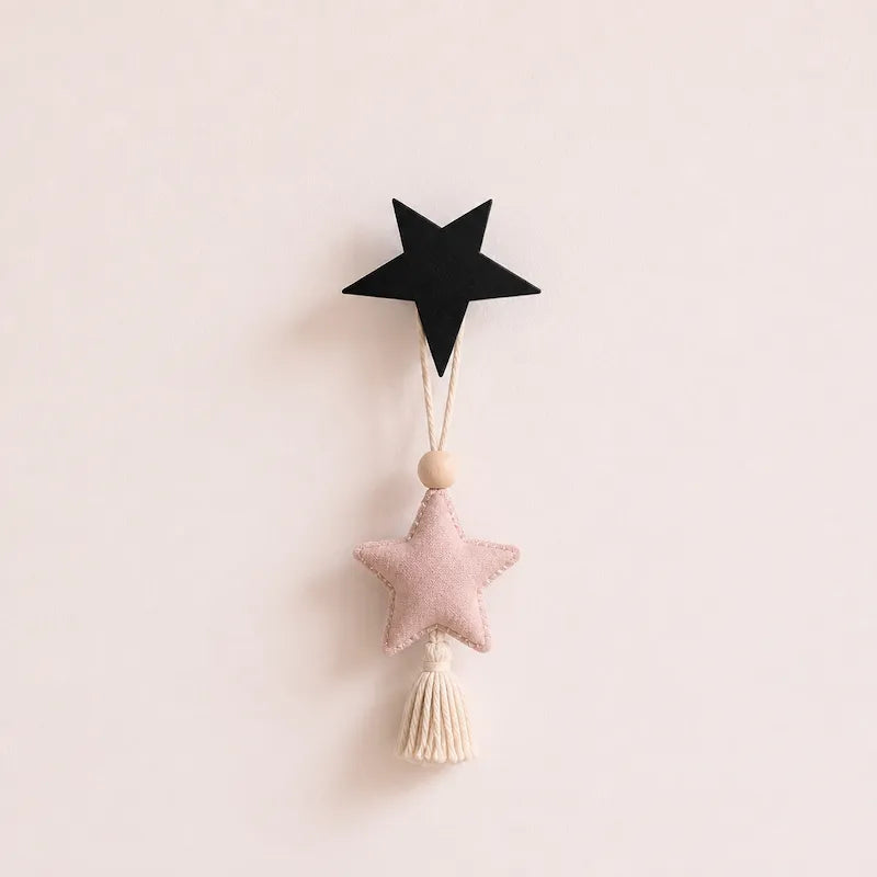 Black Star Wall Hook from iKids.co.za