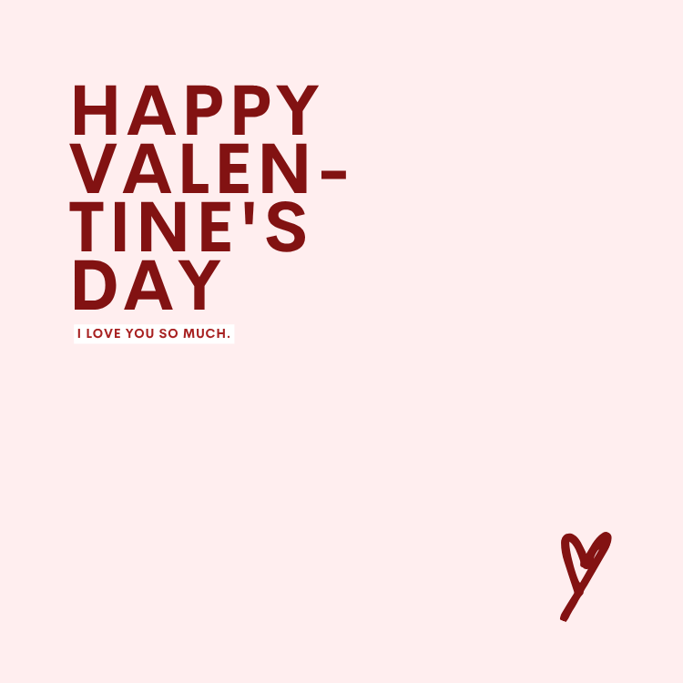Bold-Themed Custom Valentine’s Day Card from iKids
