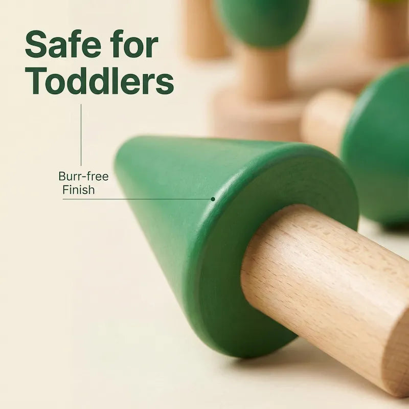 Woodland Forest Tree Building Blocks Set from iKids.co.za