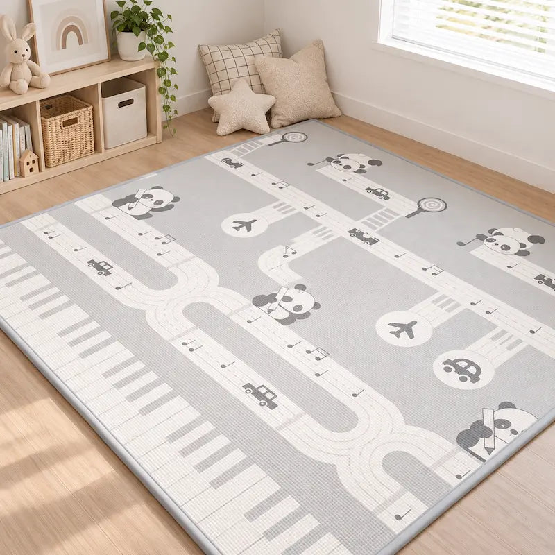 Music Track Reversible Play Mat from iKids.co.za Double Sided Soft Large Floor Mat