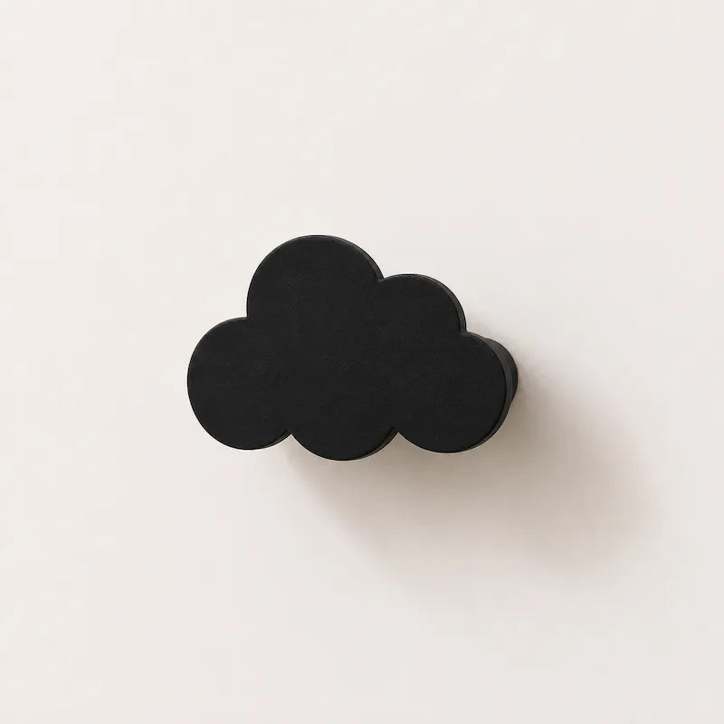 Black Cloud Wall Hook from iKids.co.za