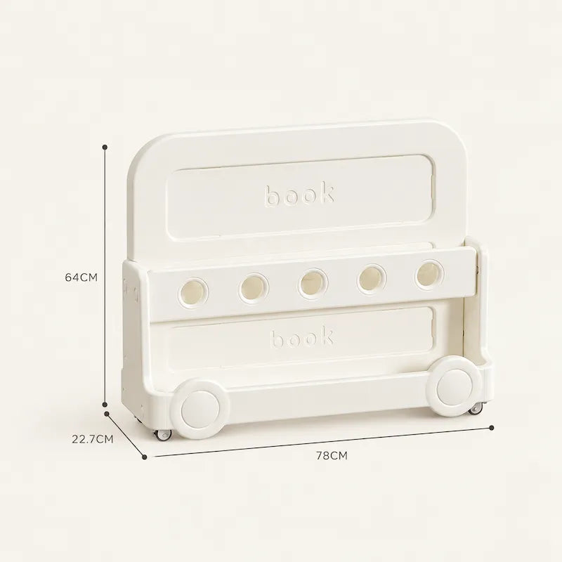 Grow & Create Art & Book Station with reversible drawing board and kids book storage from iKids.co.za