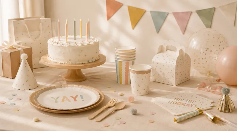 Kids party supplies, birthday decorations and party accessories