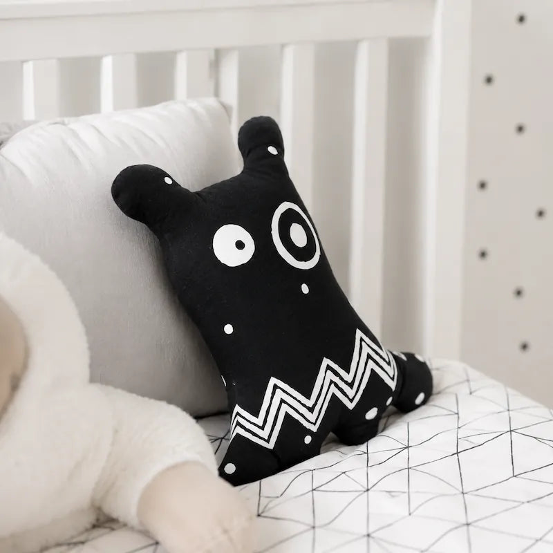 Black Big-Eyed Monster Cushion from iKids