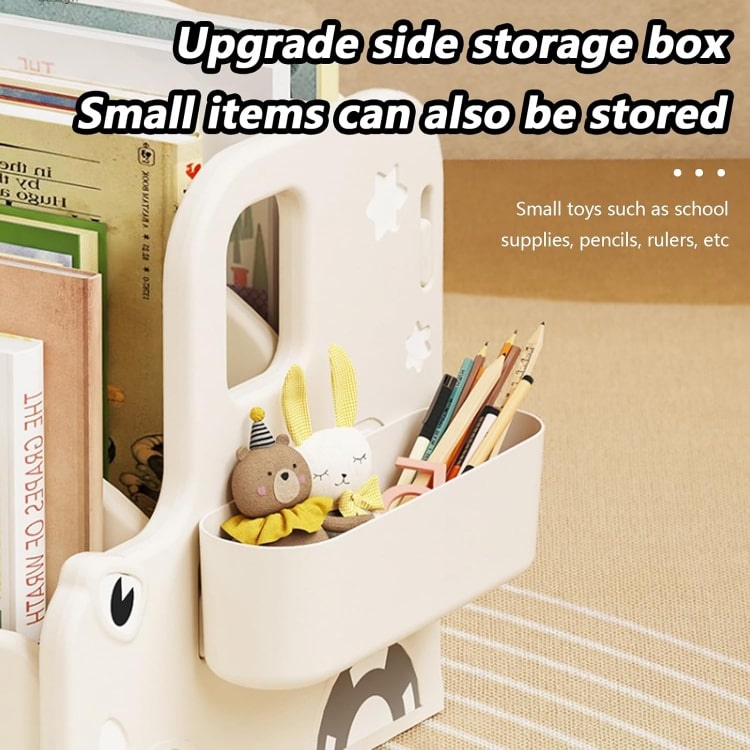 Convertible Tabletop Kids Bookshelf & Toy Storage