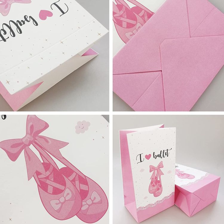Paper Party Bag | Ballerina | 12 Pcs - iKids