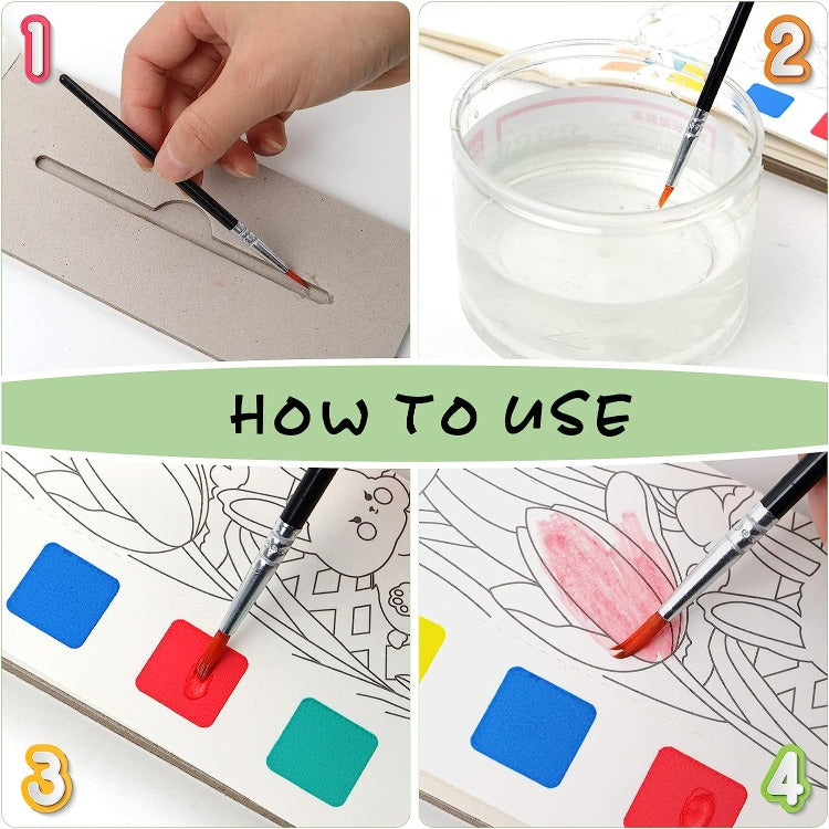 Paint With Water Booklet | Joy Character - iKids