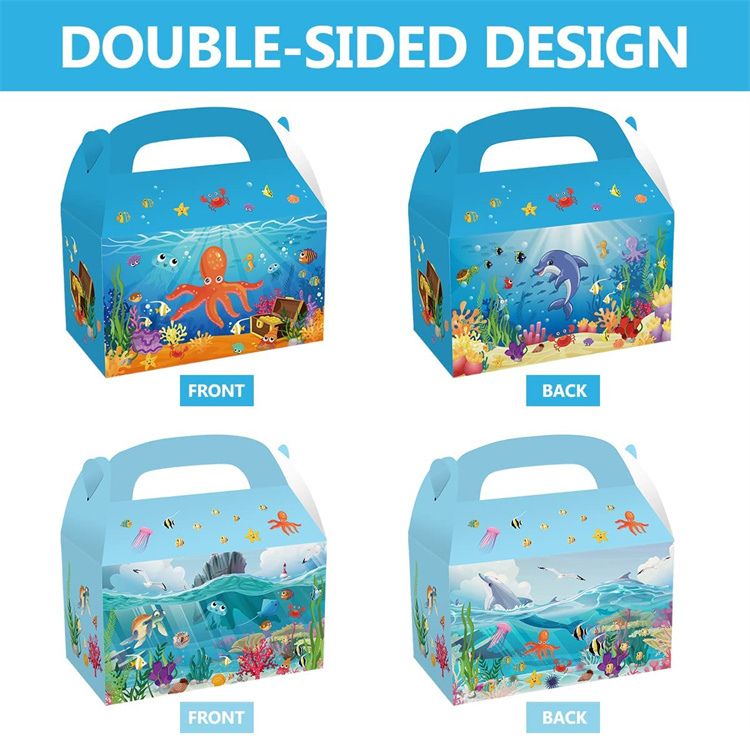 Party Favor Box | Ocean Sea | 12 Pcs - iKids