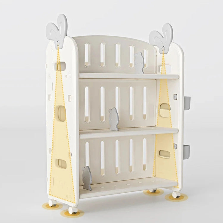 Grey Double-Sided Bunny Kids Bookshelf at iKids.co.za