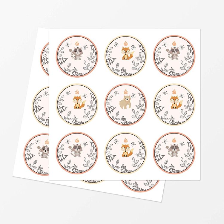 Paper Party Bag | Woodland Animal | 12 Pcs - iKids