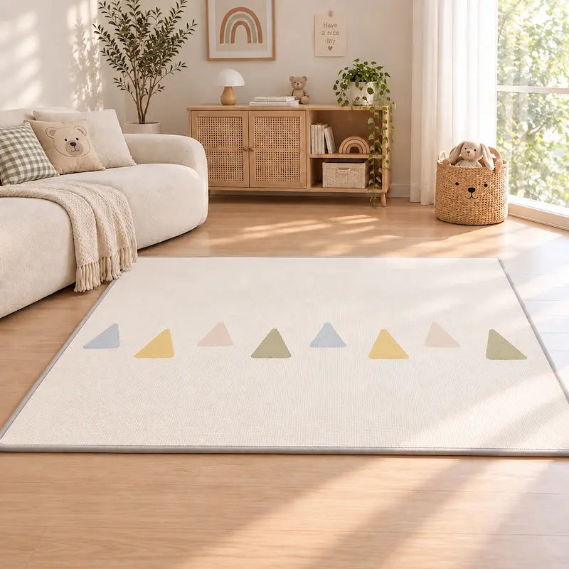 Large Rainbow Forest & Trail Reversible Play Mat from iKids.co.za Double-Sided Soft Floor Mat