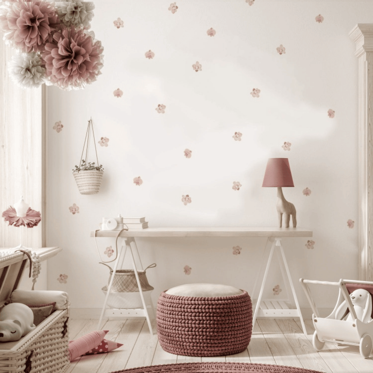 Décor Combo | Soft Cream Pink Room