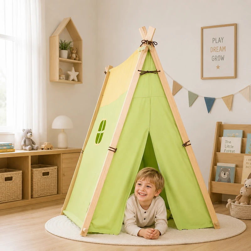 Green Square Playhouse Tent from iKids.co.za