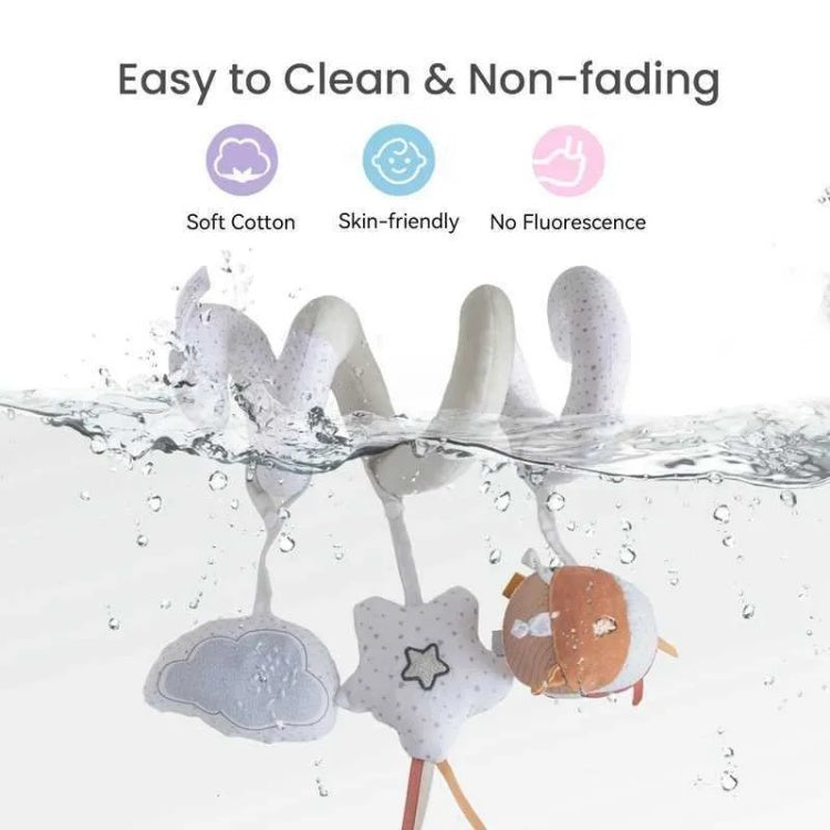 Product with text 'Easy to Clean & Non-fading' and icons for soft cotton, skin-friendly, and no fluorescence.