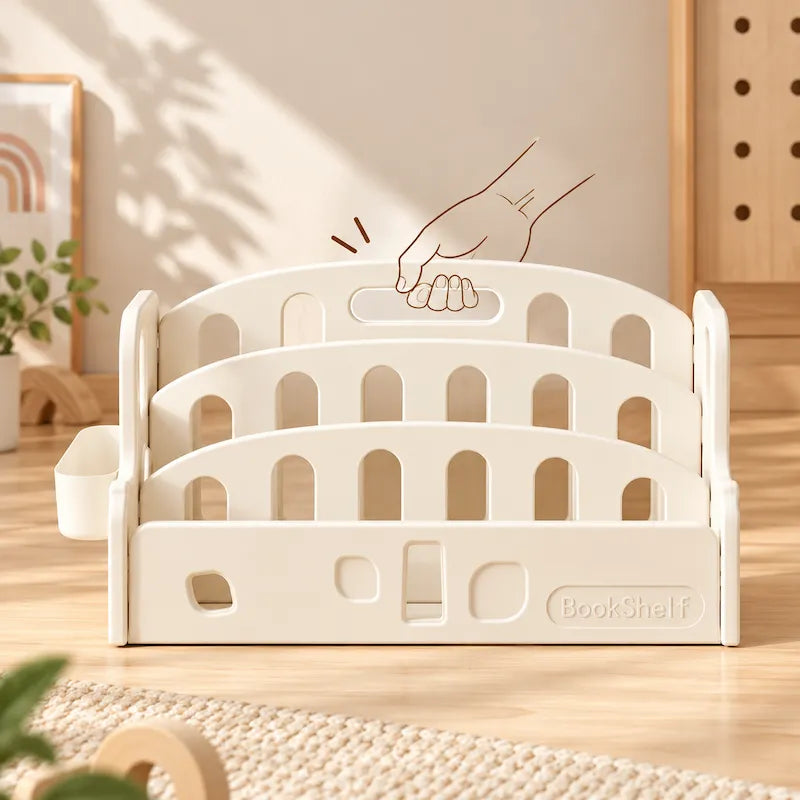 2-in-1 Convertible Tabletop Kids Bookshelf & Toy Storage from iKids.co.za