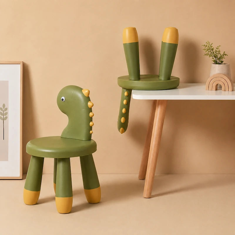 Green Dinosaur Stool Chair from iKids.co.za