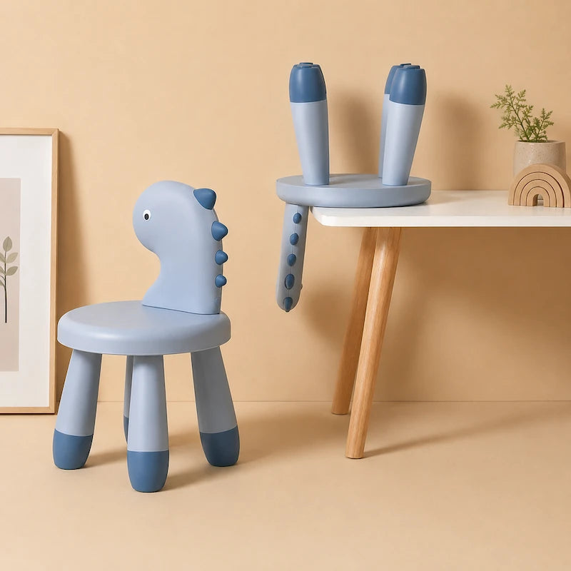 Blue Dinosaur Stool Chair from iKids.co.za