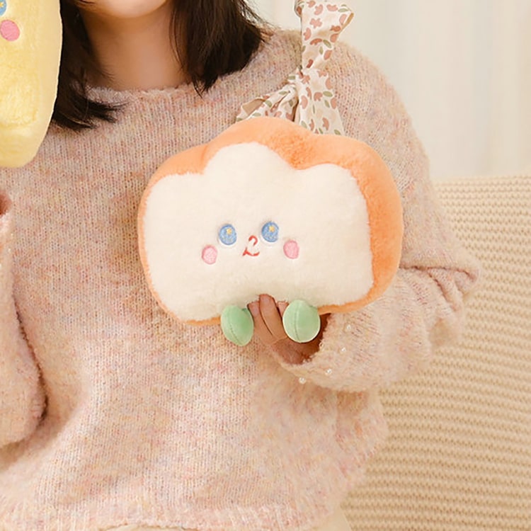 Small Fluffy Plushie Cushion | Biscuit - iKids