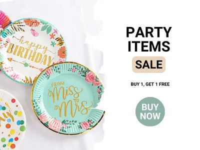 Buy 1, Get 1 Free on Party Items in iKids.co.za