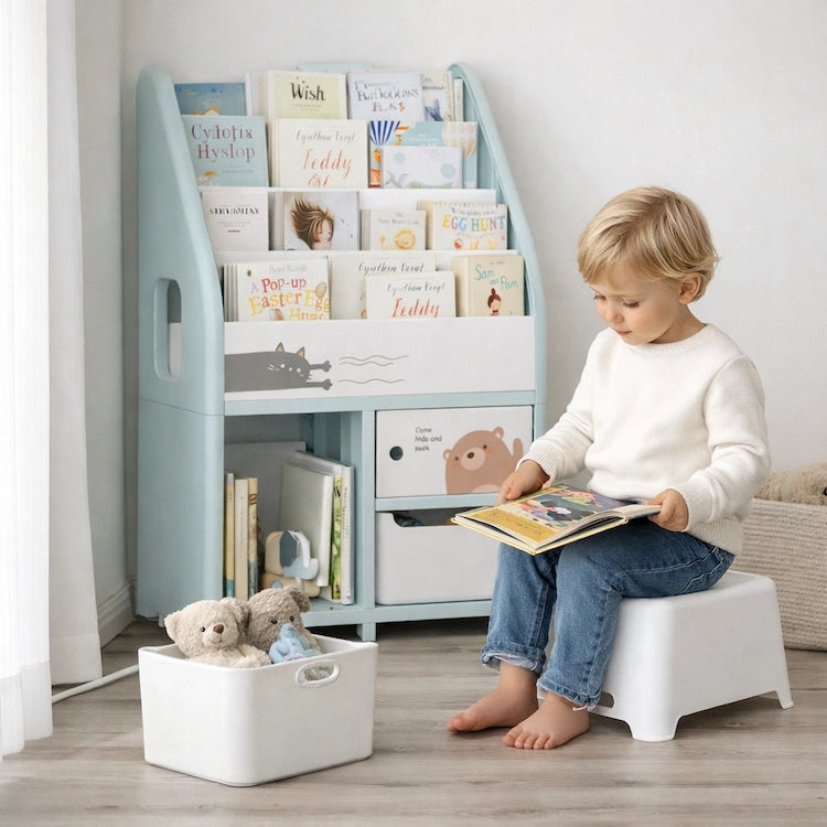 Woodland Dreams Kids Bookshelf with Storage Space from  iKids.co.za